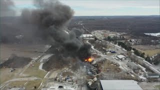 Following Ohio train derailment, federal regulators promise safety review of freight railroads