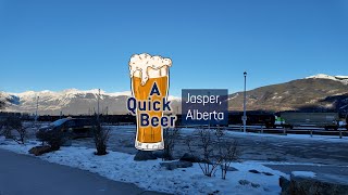 A Quick Beer in Jasper, Alberta