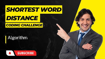 Shortest Word Distance Coding Challenge Algorithm