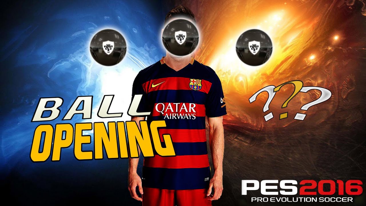 BALL OPENING - 3 раза упал MESSI 94.Научим конами считать