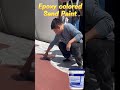 Epoxy color sand liquid marble floorpaint.#repair #paint #epoxy