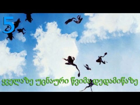 5 ყველაზე უცნაური წვიმა დედამიწაზე  (ვიდეო)