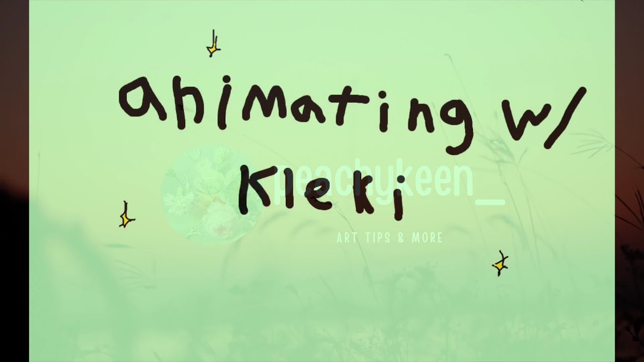 animating with kleki ❤ 