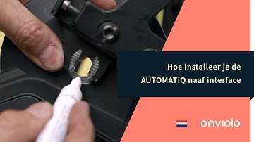 Hoe installeer je de de AUTOMATiQ naaf interface?