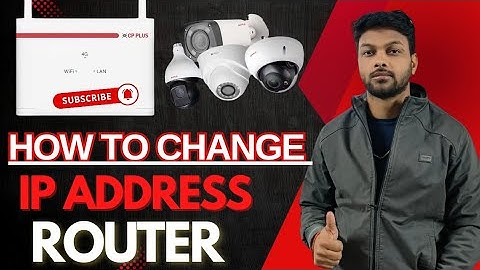How To Change Cp plus  Router Ip || Router ke IP Change kaise kare #trending ipcctv #cctv 
