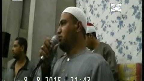 الشيخ محمد عبد الغفار مكاوى ربع العشاء اخر الحجرات واول سورة ق من مسهلة تصوير المهندس