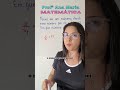 Pensei em um número. Matemática básica #short