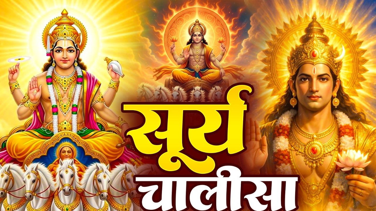 रविवार प्रातः काल सूर्यदेव चालीसा Surya Chalisa सुनने से सभी मनोकामनाएं पूर्ण होती हैं