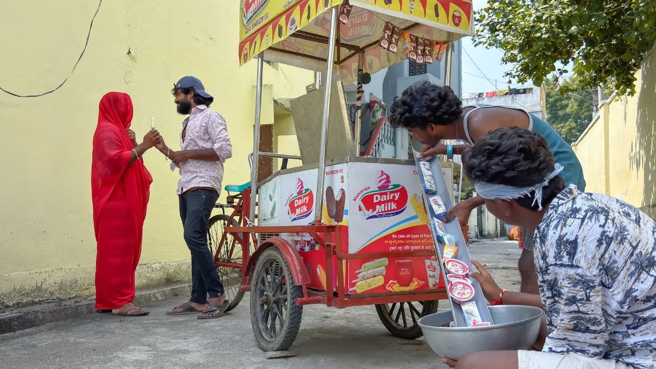 ICE-CREAM CHOR PART 1 New Comedy Video Amazing Funny Video 2025 😂 Nonstop Comedy Fun Flow Funda