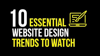 10 Essential Website Design Trends To Watch Innobuds