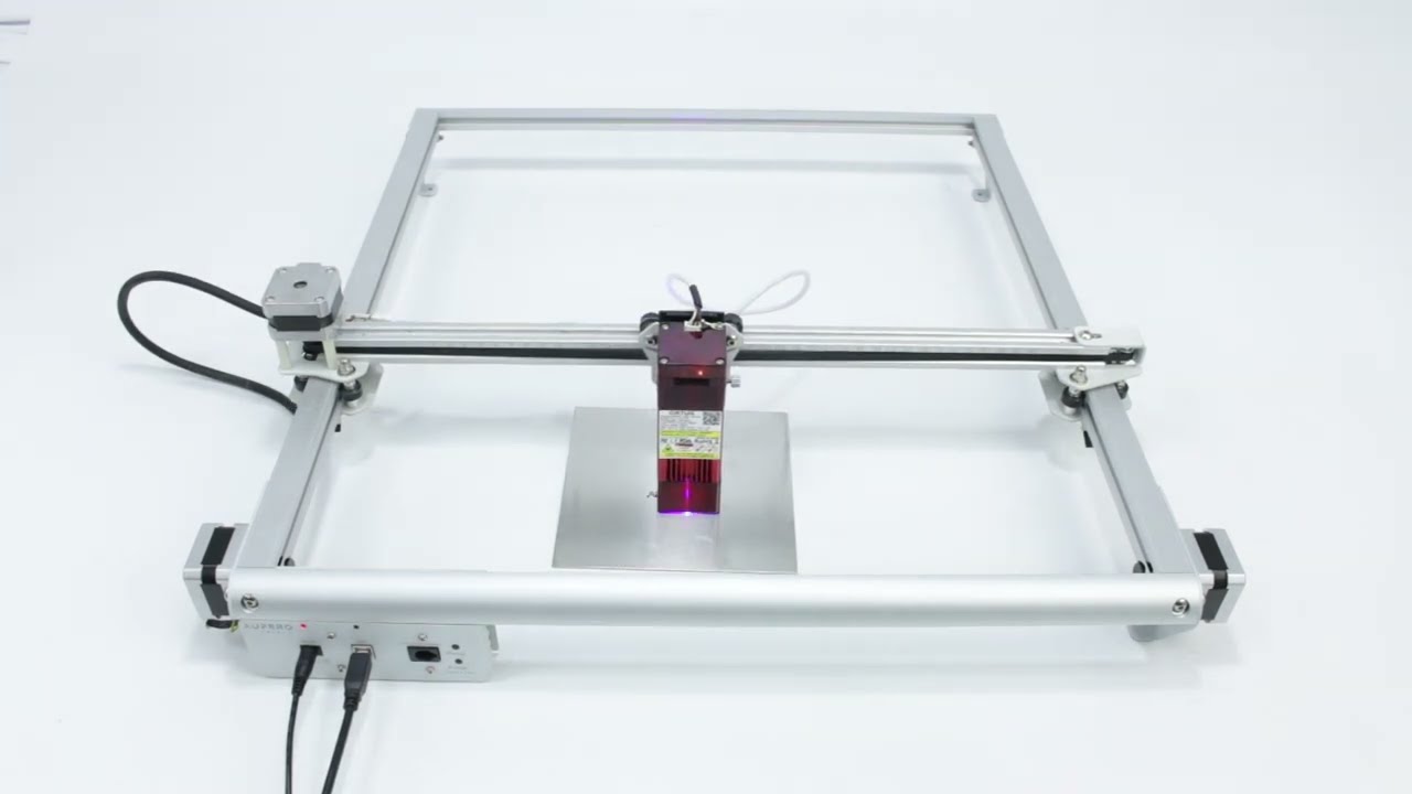 Gravura laser placute din metal (inox) / ORTUR Aufero Laser 2