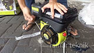 Engine Penggerak 7HP PRO-QUIP RX 200 4 Tak Mesin Penggerak Bensin RX200 7 HP