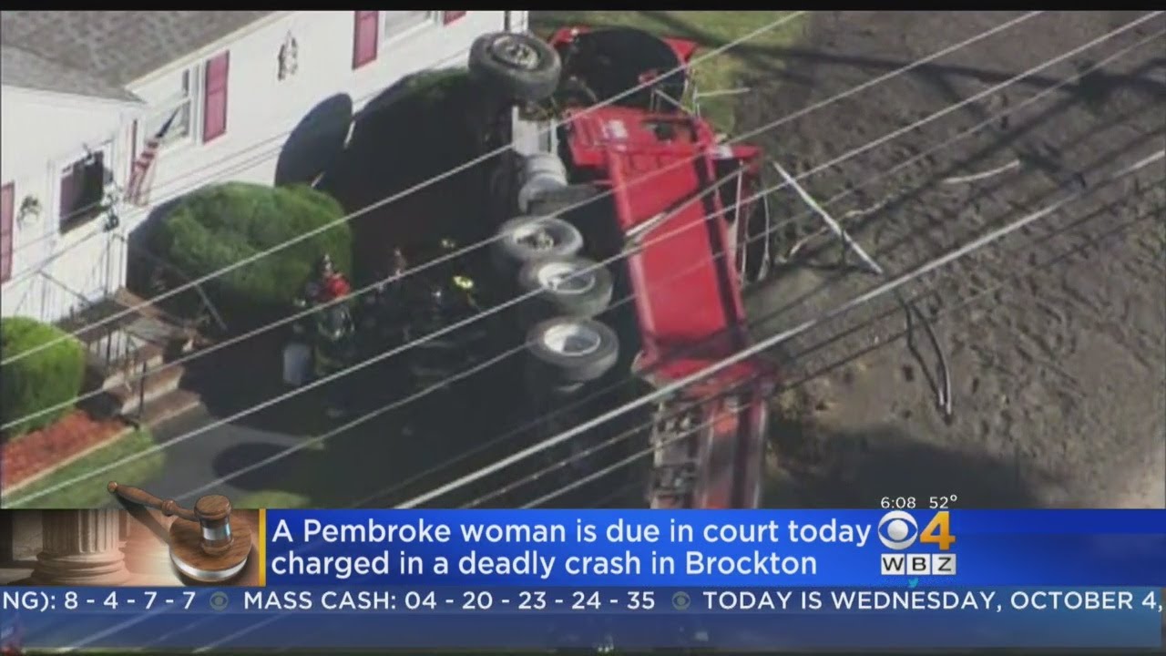 Driver Charged In Deadly Dump Truck Crash In Brockton - YouTube