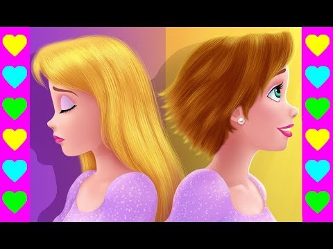 Видео: Колдовство ЗЛОЙ ВЕДЬМЫ! Принцесса с длинными волосами спасает королевство. Мультики-игры для детей