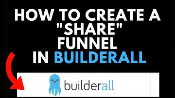 Builderall How To Create A Share Funnel Tutorial (2 min)