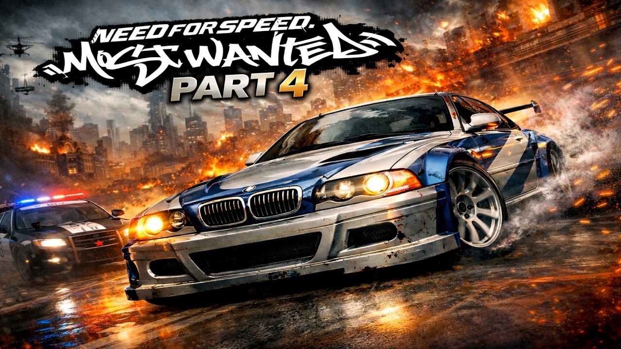 Need For Speed Most Watend Remasted 2005 Part.4  (PC FULL HD 60FPS)