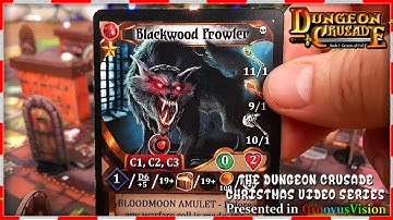 Dungeon Crusade Xmas series: Solo Crusader mode -Turn 1 Monster phase (part 1)