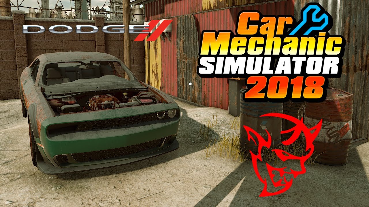 Demon Restoration! - Dodge Challenger Demon | Car Mechanic Simulator 18 [4K]
