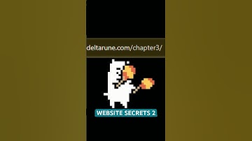 Deltarune WEBSITE SECRETS 2