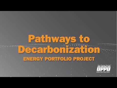 Summary of OPPD Pathways to Decarbonization Energy Portfolio Project