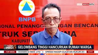 Gelombang Tinggi Hancurkan Ratusan Rumah Di Tanggamus Ldanung beritasatu