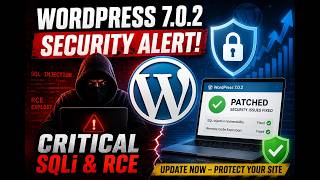2026: WordPress 7.0.2 Patches Critical SQLi & RCE Security Flaws