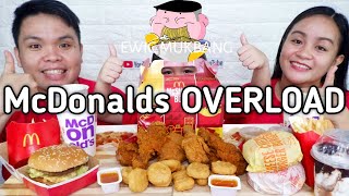 Mcdonalds OVERLOAD Mukbang / Filipino Food Mukbang / Mukbang Philippines / Collab W/ @EAT WITH SHARA