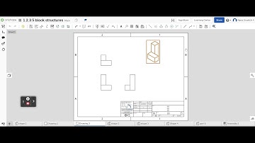 1.2.3 Multiview Drawings for shape #1,2,3