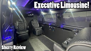 Executive LIMO VAN! 2020 Ram ProMaster Conversion Van | Sherry Review