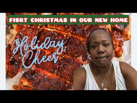Christmas Dinner in Our New Home