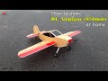 How to make rc airplane pinkus at home  diy airplane at home