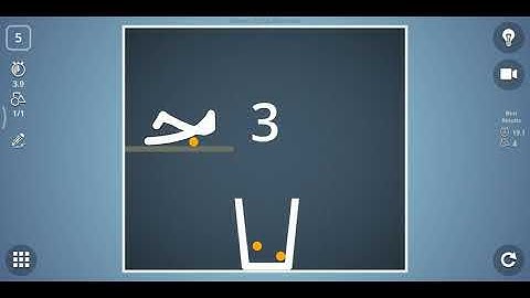 Place only two balls in the glass