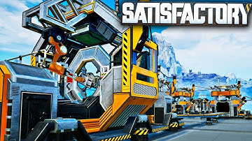 Automating Reinforced Plates, Rotors... EVERYTHING! | Satisfactory Early Access Alpha Gameplay Ep 4