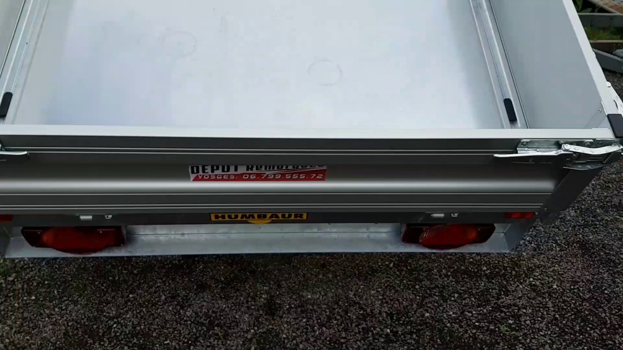 Remorque benne  Loady 1500kg