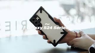 Galaxy S24 Ultra (2024) | Ringke Fusion-X case