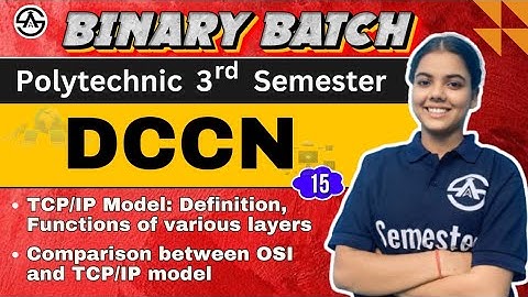 #15 DCCN Chapter-4: Networking Models | Polytechnic 3rd Semester | Binary Batch