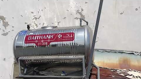 Ngày 18 06 Hướng dẫn lắp hoàn thiện Bồn nước Đại Thành 700l nhanh an toàn
