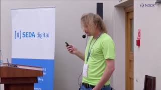 картинка: Evolution CMS, жизнь после MODX – Дмитрий Лукьяненко на конференции MODXpo 2017 в Минске