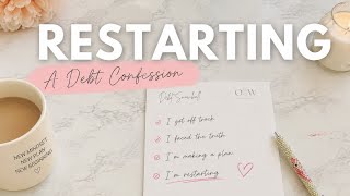 RESET Debt Free Journey | DEBT CONFESSION 2026 | FREE TRACKER