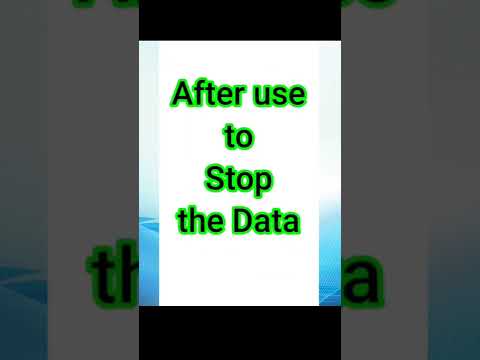 How to start and stop Etisalat 2fils/min data