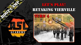 Advanced Squad Leader Tutorial # 21 - Lets Play! Retaking Vierville, Turn 4 (END)