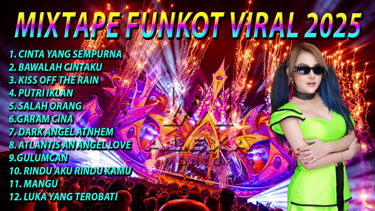 MIXTAPE FUNKOT VIRAL 2025 | 1 JAM NON STOP | BY DJ ALEXA MONYOR REMIX