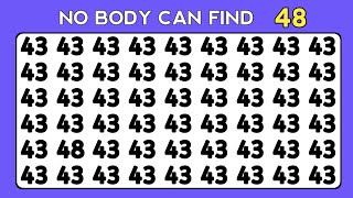 TEST YOUR VISUAL SKILLS | Observation Skills | Hidden Numbers 🔢 And Letters 🔠 Edition 