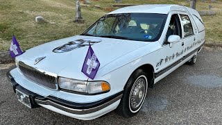 Athlete Statistics 1994 Buick Roadmaster Wagon  Superior Hearse Low Mileage! Featured on Cars & Bids. The Grim Reaper