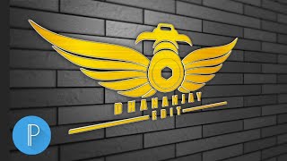 Quickly Make Wings Photography Logo Design in Pixellab Tutorial | Wings Logo Design 2023 screenshot 3