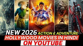 Famous Top 10 Best Fantasy & Action Hollywood Movies in Hindi On YouTube | 2026 Hollywood Movies in Hindi Profile