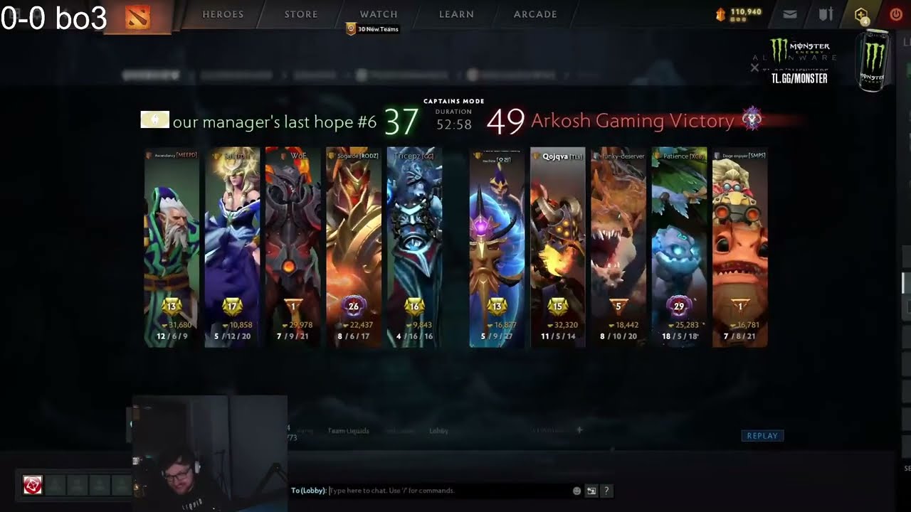 QOJQVA "DES1RE ALMOST GOT ME REMOVED FROM ARKOSH GAMING"