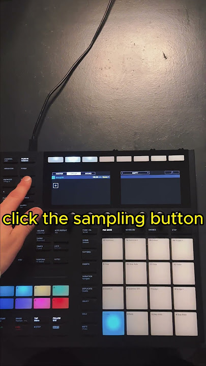 Mastering Kanye-style Sampling on Maschine MK3 🎶 #kanyewest  #sampling   #drummachines #maschinemk3