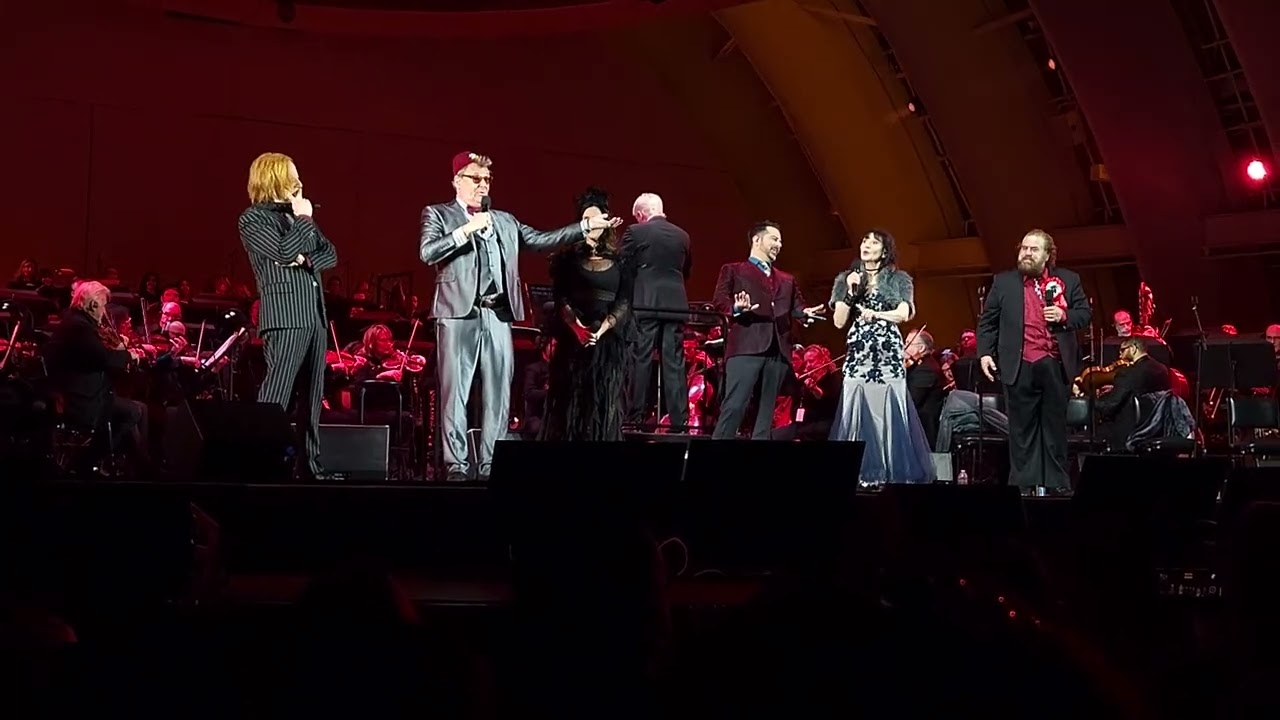 Making Christmas, Nightmare Before Christmas Live, 30th Anniversary,  Hollywood Bowl,  10-29-23, 4K