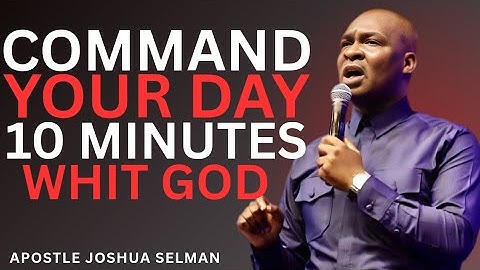Morning Prayer for Breakthrough & Strength 💥 | Apostle Joshua Selman